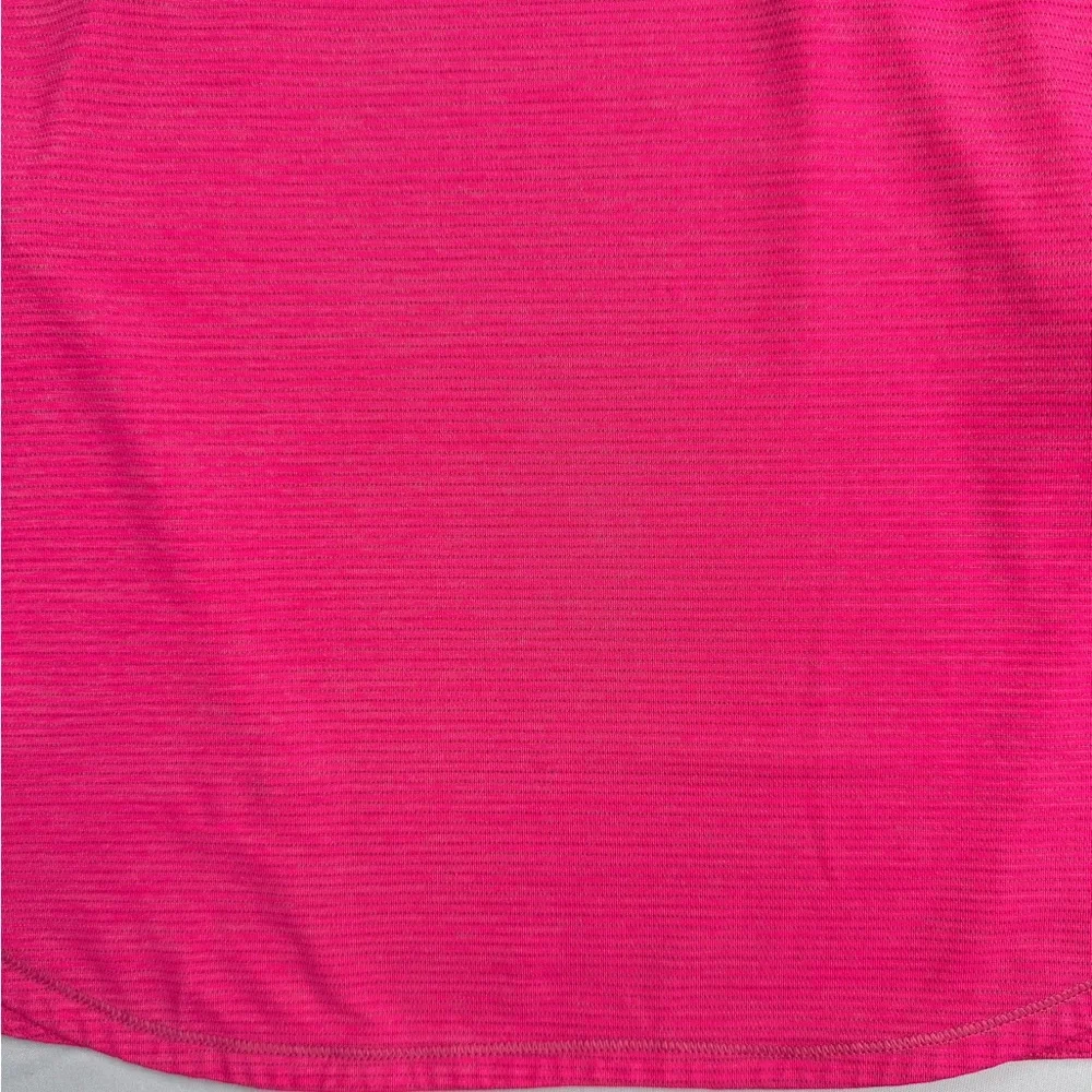 Lululemon In A Cinch Tank Top Heathered‎ Neon Pink Womens Size 4